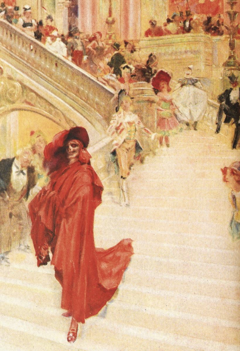 Призрак оперы: иллюстрации André Castaigne