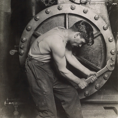 Steamfitter, or Mechanic and Steam Pump Weekender Tote Bag by Lewis Hine -  Fine Art America