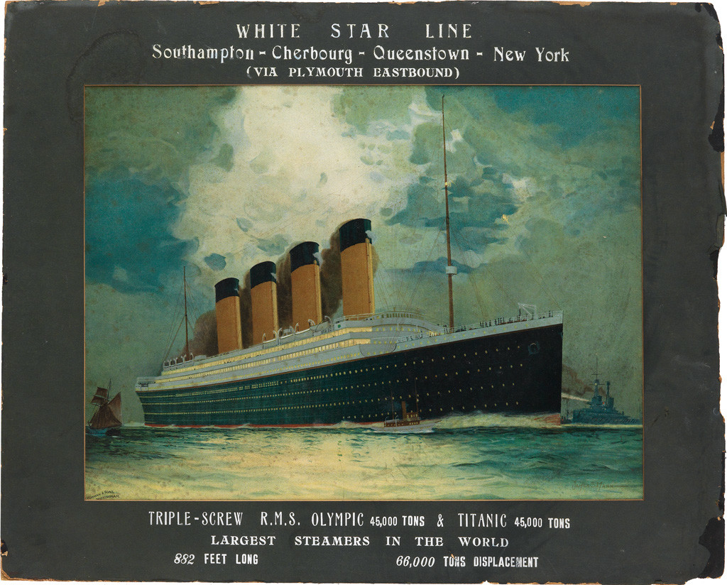 Vintage Posters for Titanic - Swann Galleries News