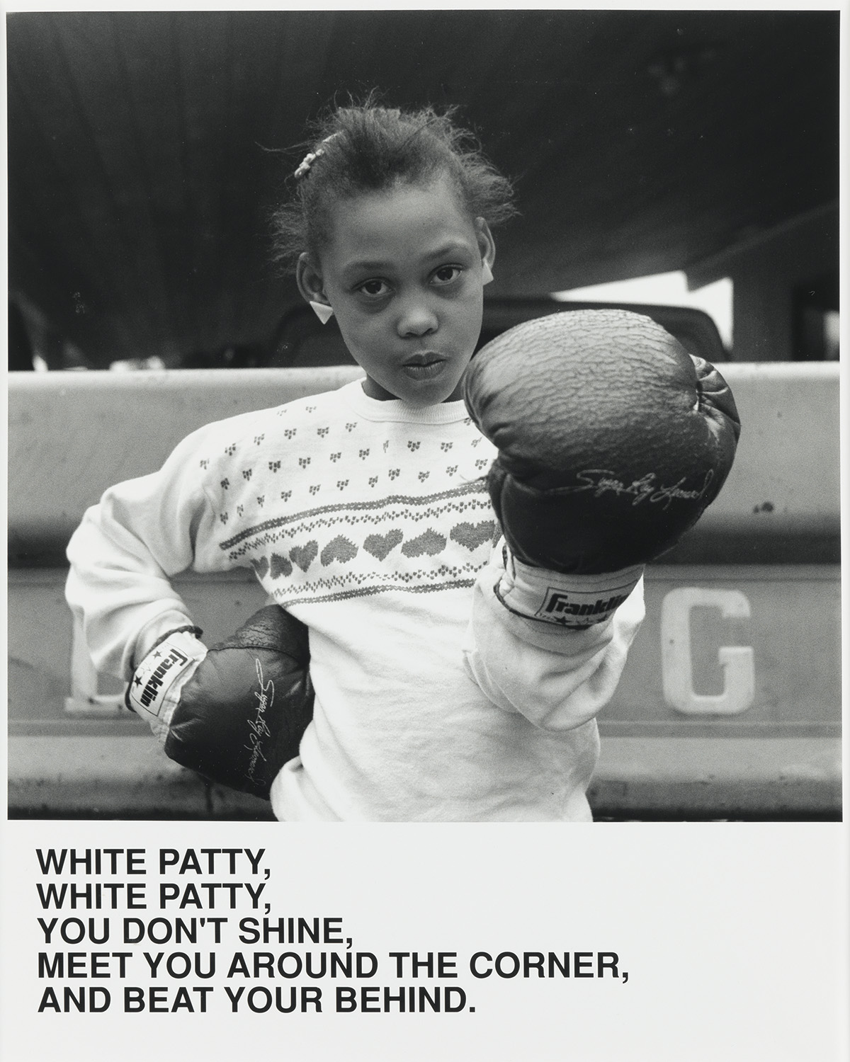 Carrie Mae Weems White Patty White Patty You Dont Shine Meet You
