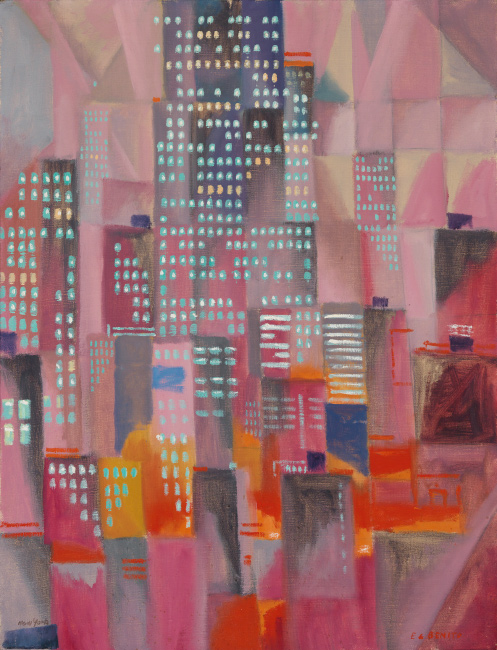 M41535-1_eduardo-garcia-benito_new-york-oil-canvas-painting - Swann ...