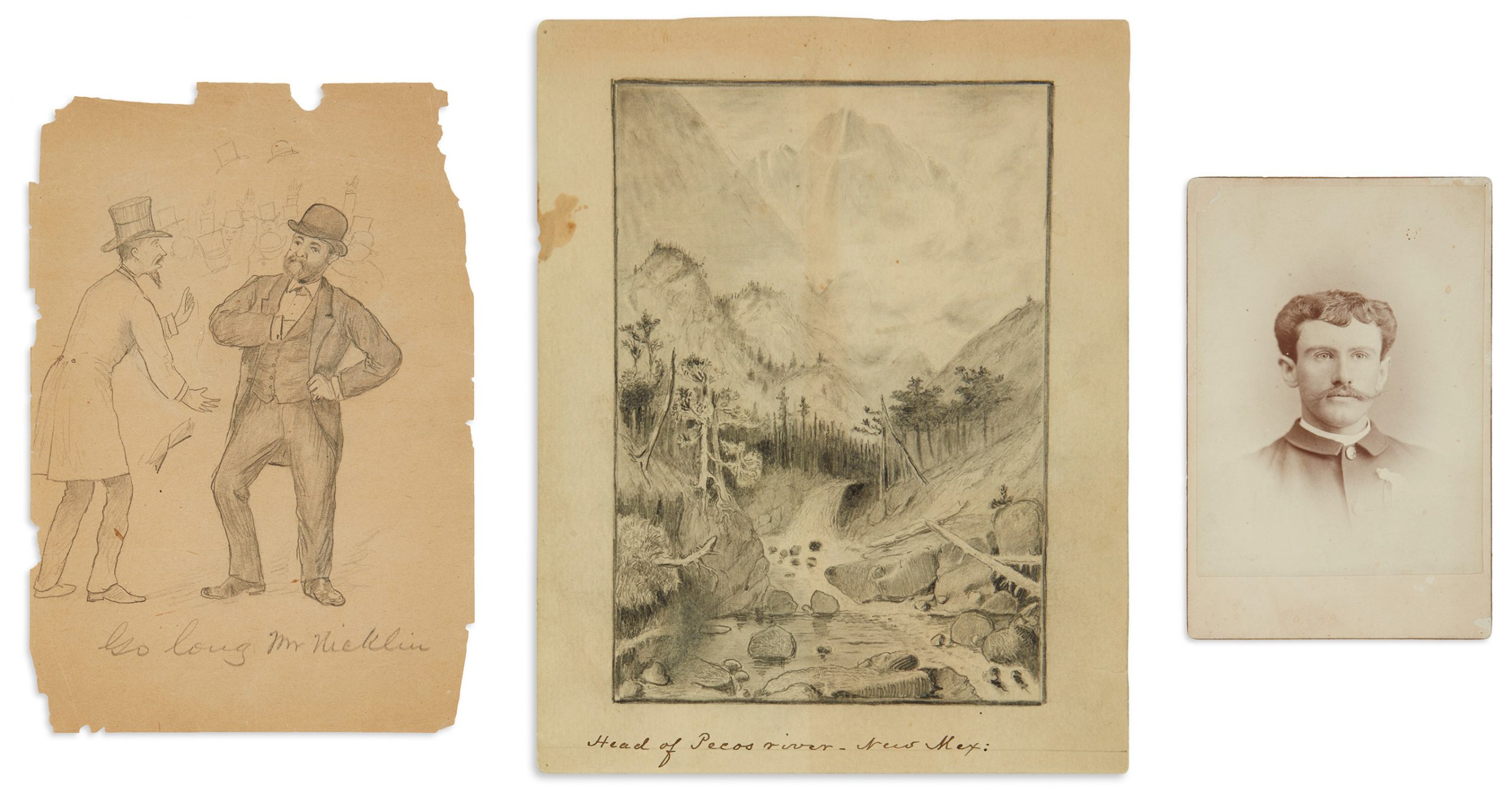 william-sydney-porter-o-henry-drawings-archive - Swann Galleries News